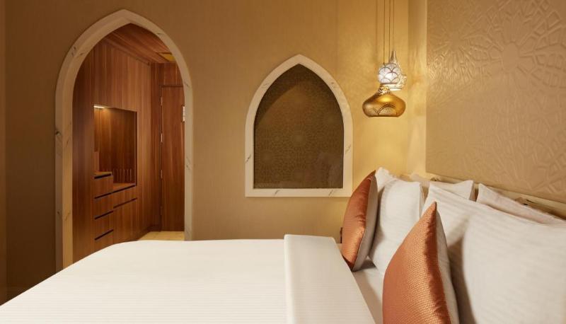シェラトン メッカ ジャバル アル カアバ ホテル エクステリア 写真 A bedroom at the hotel